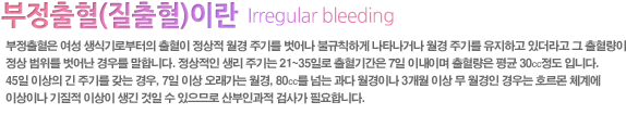 생리는 사춘기부터 폐경기까지 지속되며 주기는 21~35일로 초경 이후 2년 정도는 불규칙한 주기를 보일 수 있으나 이후 대부분의 여성들은 규칙적인 주기를 보입니다. 그러나 반복적으로 21일 보다 짧아지거나 35일 이상으로 길어지는 경우가 있는데 이를 생리불순이라고 합니다.